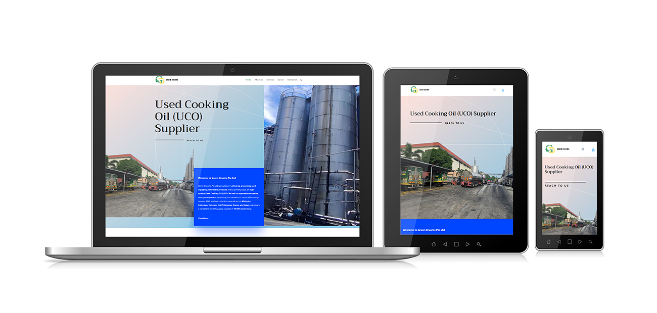 Green Dreams Website